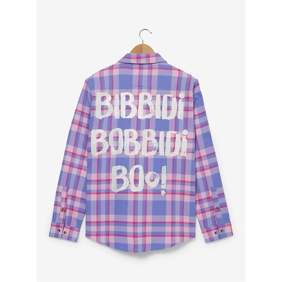 Cakeworthy Disney Cinderella Fairy Godmother Flannel Shirt 2X - Picture 1 of 12